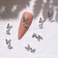 thumbnail image 3 of 10 piezas de arte de uñas con gemas de diamantes de imitación de cristal 3D, decoración para mujeres y niñas, 3 of 5