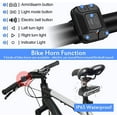 thumbnail image 4 of GREENCYCLE Smart Bike Tail Light, Anti-theft Bicycle Taillight with Turn Signals and Automatic Brake Light, Bike Rear Light with Remote Control, USB Rechargeable Safety Warning Cycling Light, 4 of 19
