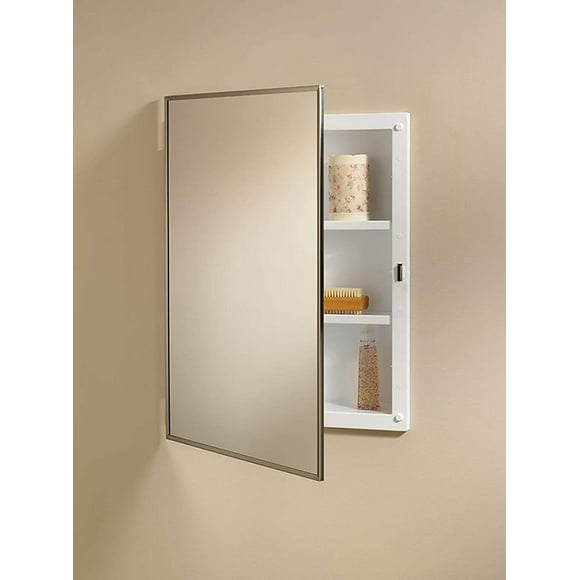 Jensen 84018CH Basic Styleline Recessed Mount Medicine Cabinet