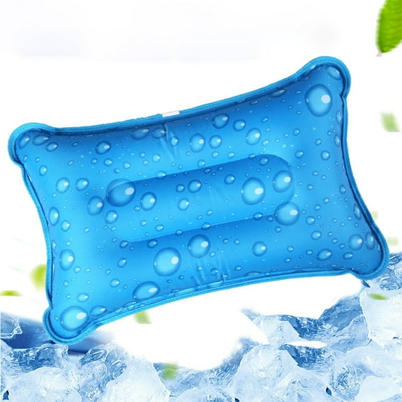 Gallickan Cooling Gel Pillow, Reusable Ice Pack Pad with Crystal Powder, Temperature Control Cushion for Summer Comfort, D