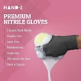 thumbnail image 3 of Hand-E Gray Medical Nitrile Disposable Gloves 50 Pack, 3 of 6
