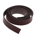 thumbnail image 2 of AMLESO 2 Meters Leather Strap Strips Leather Craft DIY Belt Handle DIY Craft Coffee Brown, 2 of 8