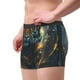 thumbnail image 2 of Balery Forest Meditating Tiger Calzoncillos bóxer para hombre, ropa interior de algodón suave y transpirable con cinturilla de nailon-Large, 2 of 5