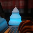 thumbnail image 3 of KITPIPI Christmas Led Night Light Santa Claus Tree Bell USB Night Lamp Sensor Silicone Lamp G6x3 Decor Light Bedroom for Kids Mood U0Z6, 3 of 8