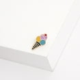 thumbnail image 4 of Stylish Enamel Brooch for Bags Jackets and Hats Adorable Themed Pin Set with Secure Clasp Design, 4 of 5