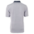 thumbnail image 3 of Men's-Cutter & Buck  Navy New York City FC Virtue Eco Pique Micro Stripe Recycled Polo, 3 of 3