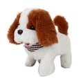 thumbnail image 4 of Juguete de peluche eléctrico Hugo Café y blanco, 4 of 10
