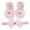 Pink, variant on Kureaily Children Kids Socks Soft Bottom Toddler Shoes Socks Bowkot Princess Socks Floor Socks 1PC Socks 1PC Bow Hairband ,girls ankle socks Size M ,Gray
