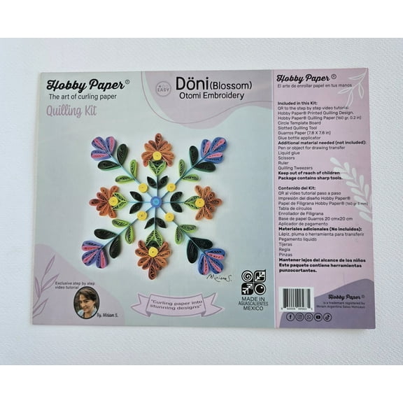 Paper Quilling Creation Kit - Doni Blossom