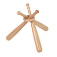 thumbnail image 3 of Support de Baseball Mini 18cm avec Cercles Support de Batte de Baseball Bois Support de Baseball en Bois Amovible, 3 of 9