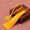 thumbnail image 3 of Oasiva Handmade Chinese Knot Keychain Decoration Polyester Tassels Key Holder Ornament For Bag Charm Gift, 3 of 16