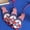 Red RD, variant on AuroraX 4th of July Decorations Summer Decorations for Home Indoor Hanging Ornaments Party Decor 9PCS Set with Display Box Home Decor Blue