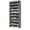 Gray, variant on HioHa 10-Tier Shoe Rack with Dustproof Cover, Holds 27 Pairs, Space Saving Organizer for Closet, Entryway, Non-Woven Fabric, 63 Inch Height, Black