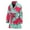 448, variant on Abstract Sunflower Pattern Women Bathrobe One Size Univeral Fits Fashion Lightweight Plush Fleece Long Robe For Women