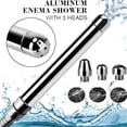 thumbnail image 2 of Shower Enema Kit, Aluminum Anal Douche Vaginal Clean Kit, with 3 Style Head, 2 of 10