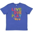 thumbnail image 3 of Inktastic Live Love Play the Trumpet Youth T-Shirt, 3 of 5