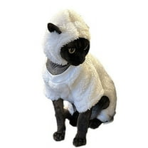 Cute Hairless Cat Clothes, Turn Your Cat Into A Sheep Pet Sweater Sheep Design Pet Clothes Pet Hoodie L