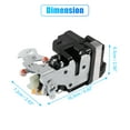 thumbnail image 7 of Unique Bargains Front Right Side Door Latch Lock Actuator Assembly for GMC Sierra for Chevy Silverado 1500 2500 16637320, 7 of 7