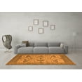 thumbnail image 3 of Ahgly Company Indoor Rectangle Oriental Orange Industrial Area Rugs, 7' x 9', 3 of 4