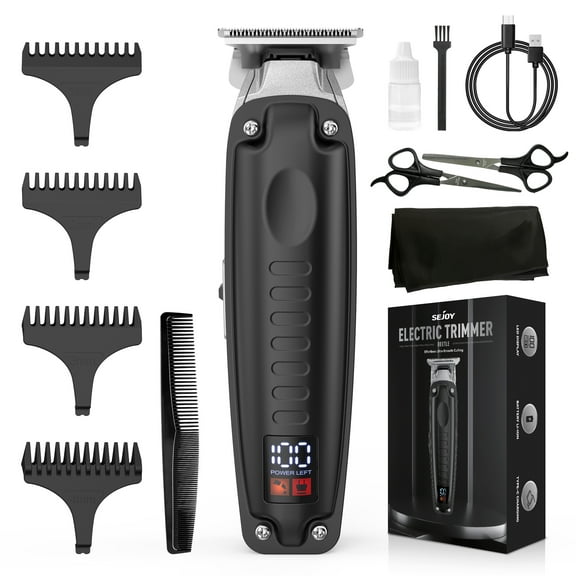 Sejoy Hair Trimmer Corded Hair Cutting Kit for Men, Rechargeable Home Haircut