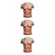 thumbnail image 3 of Camiseta impresa en 3D Minnieouse MuscleT-shirt Manga corta Hombre Halloween Color de piel XXL, 3 of 6