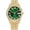 Gold green, variant on Hip Hop Watches for Men Iced-Out Bling Diamond Luxury Quartz Watches with Date