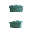 thumbnail image 4 of Mr. Garden 3 Pack Garden Planter Rectangular Plastic Planter Self-watering Wall-Mounted, Green, 17 Inch, 4 of 4