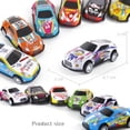thumbnail image 3 of EclipseJewels 12-Piece Metal Friction Powered Racing Vehicle Toy Set, Mini Pocket-Sized Cars, Collectible Diecast Models for Display and Play, Great Gift for Car Enthusiasts,Multicolor, 3 of 7