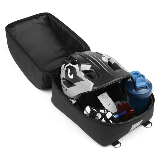 Cycling helmet store bag