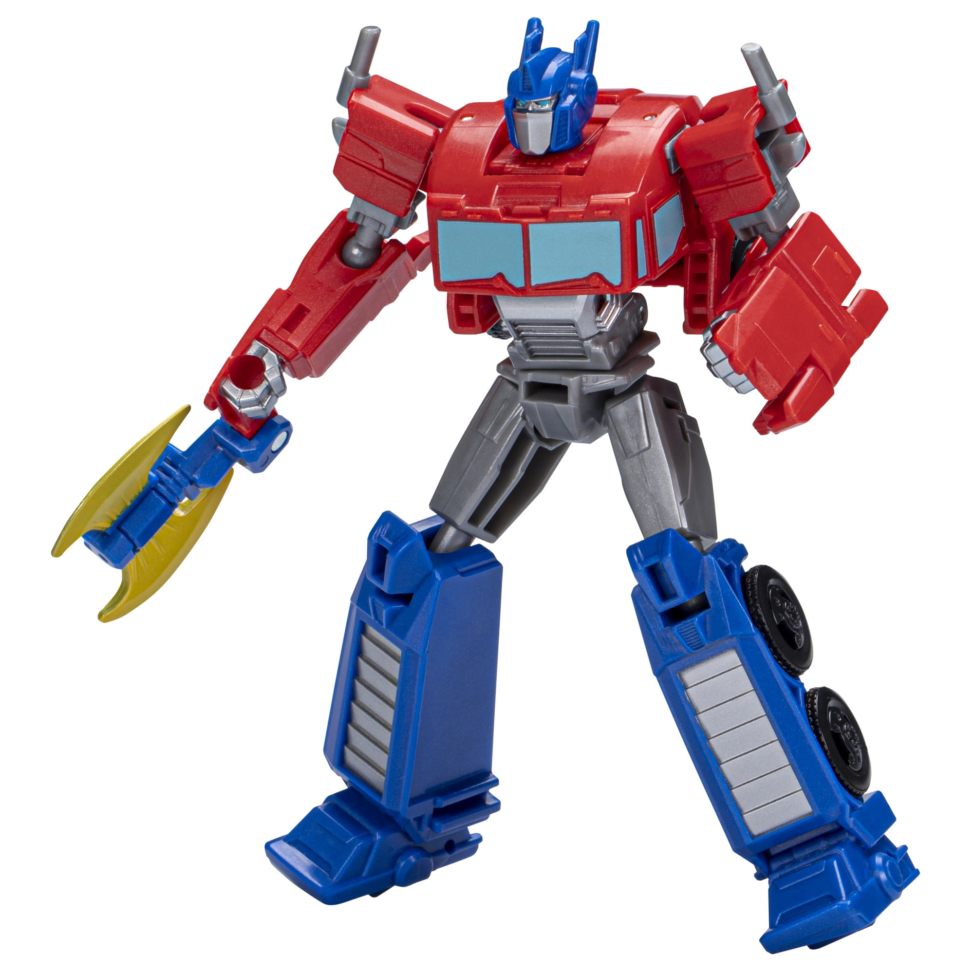 medarbejder tørst Ansættelse Transformers Toys EarthSpark Warrior Class Optimus Prime Action Figure -  Walmart.com