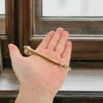 thumbnail image 4 of HEALEEP Door Lock Latch 1Set Brass Design For Easy Removal, 4 of 8