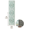 thumbnail image 3 of Sonoro Kate Alfombras 2x10 para Salón Recámara, Alfombra Interior Boho Antideslizante Lavable a Máquina, Verde, 3 of 7