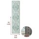 thumbnail image 3 of Sonoro Kate Alfombras 2x10 para Salón Recámara, Alfombra Interior Boho Antideslizante Lavable a Máquina, Verde, 3 of 7