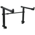 thumbnail image 2 of Kesenlong Keyboard Rack Universal Keyboard Stand Electric Organ Stand Rack Piano Keyboard Stand (Black), 2 of 8