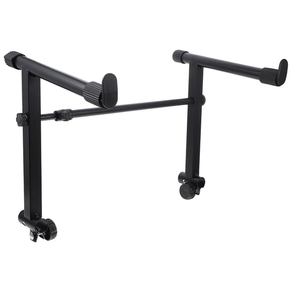 Soporte universal para teclado, soporte para órgano eléctrico, soporte para teclado de piano (negro)