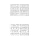 thumbnail image 1 of Juego de de Plástico de 16 Pntils de Diario para Diario / Cuaderno / Diario / álbum de Recortes Pntil de Dibujo de Bricoje Pn Sunnimix Plantillas de plantilla de dibujo, 1 of 8
