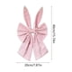 thumbnail image 3 of Uuiauoio Easter Bunny Ear Bow Pendant, Holiday Party and Home Decoration for Easter, Festive Hanging Ornament for Door and Wall, Reusable Seasonal Decor, 3 of 6