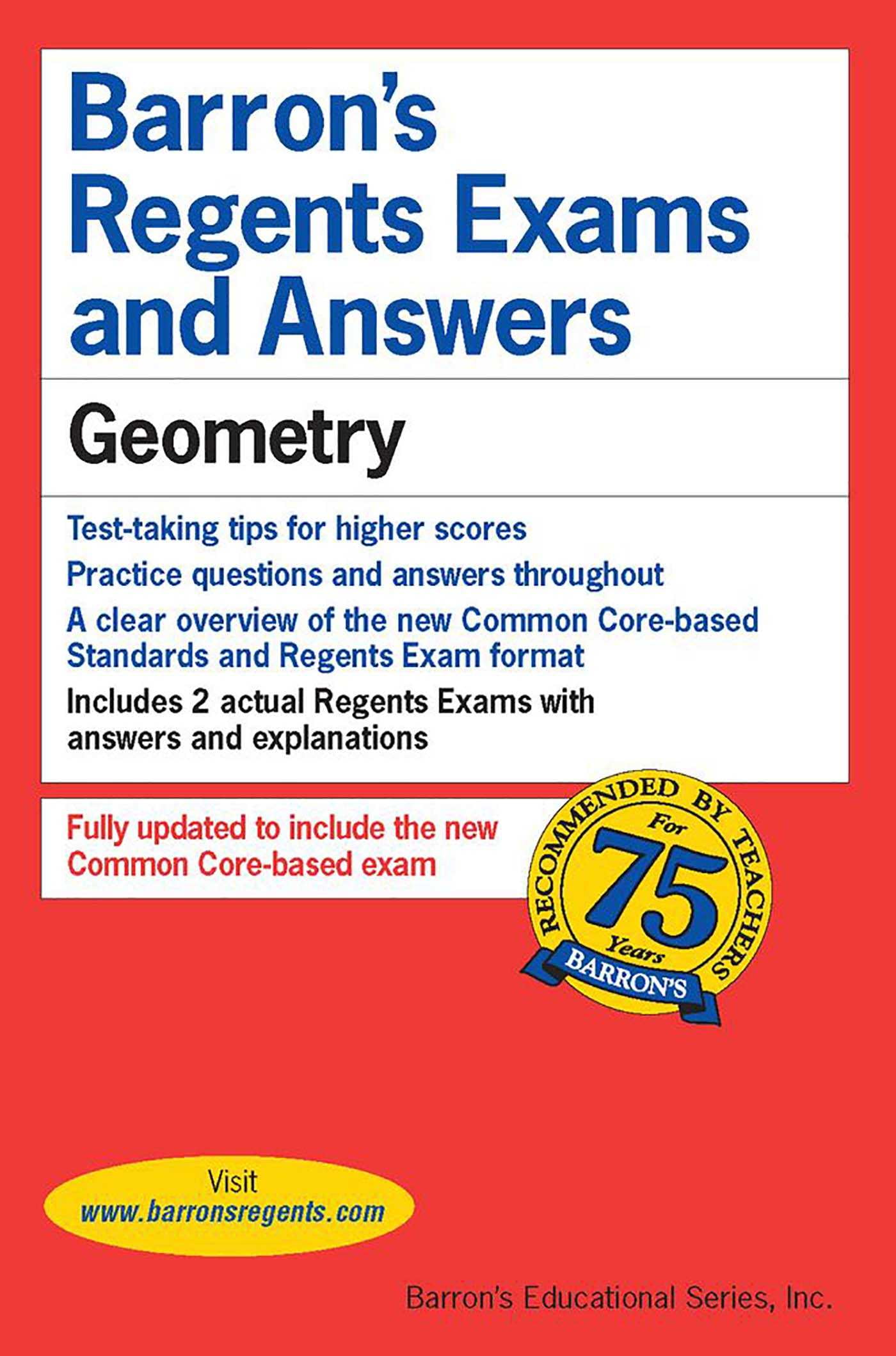 Regents Exams and Answers: Geometry - Walmart.com