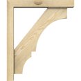 thumbnail image 3 of Ekena Millwork 4"W x 20"D x 24"H Balboa Block Rough Sawn Bracket w/ Offset Brace, Douglas Fir, 3 of 25