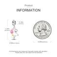 thumbnail image 6 of MULA 12 Constellation Zodiac Charm for Bracelet 925 Silver Charm Aries Women Birthday Gift for Her, 6 of 8