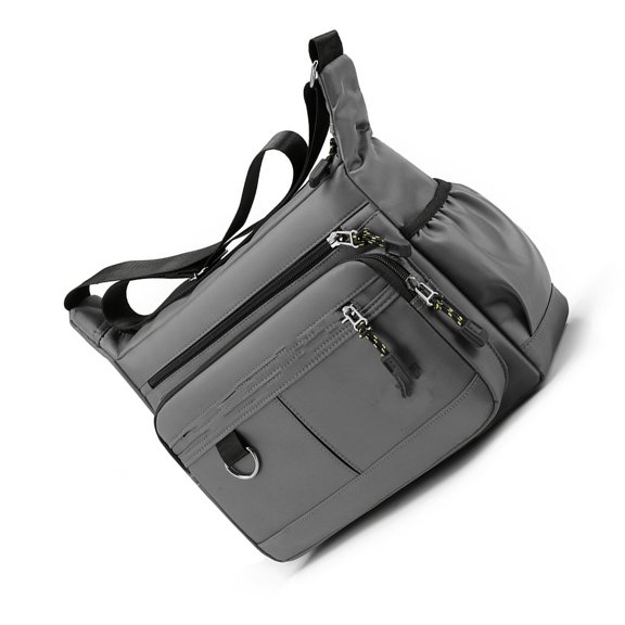 Men Multi-pocket Oxfords Toted Bag Large Capacity Shoulder Crossbody Handbags Casual Work Bags Crossbody Bag Purses