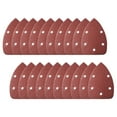 thumbnail image 3 of 20pcs Triangle Sandpapers Sanding Discs Aluminum Oxide Sandpapers for Polishing(40 Grits), 3 of 9