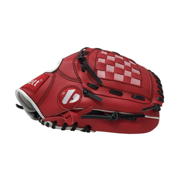 Barnett JL-105 - Baseball Glove, Outfield, Polyurethane, Size 10.5 ", Red Color (Right Hand Throw)