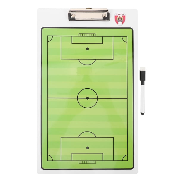 Tablero de estrategia de fútbol Tablero de fútbol Tablero de escritura de partidos de fútbol Equipo de fútbol