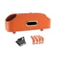 thumbnail image 2 of Organizador de pañuelos para el respaldo del asiento del coche, universal, desmontable, práctico para viajes por carretera. Rojo marrón, 2 of 8