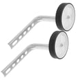 thumbnail image 2 of Ruedas de entrenamiento universales para bicicleta de 12" a 20" (blancas), 2 of 8