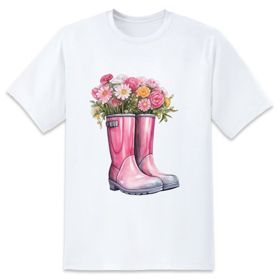 Men's Graphic TeeFlowers (8) Letter Print T-Shirts Round Neck Short Sleeves Sizes XS-5XL Summer Daily Casual Tops