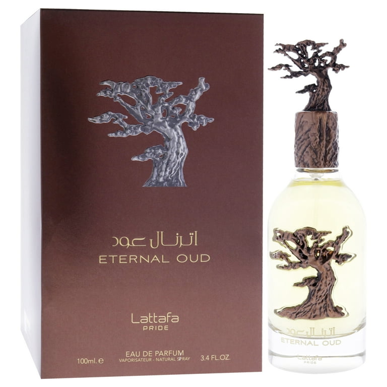 Lattafa ETERNAL OUD 香水 Eternal Oud by Lattafa Natural Spray 100 Ml / 3.4 FL.OZ. Eau
