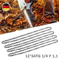 thumbnail image 1 of 4 x Sgekette 1/4 64TG 1,1mm passend Husqvarna Stihl MSA 120 140 160 193T, 1 of 5