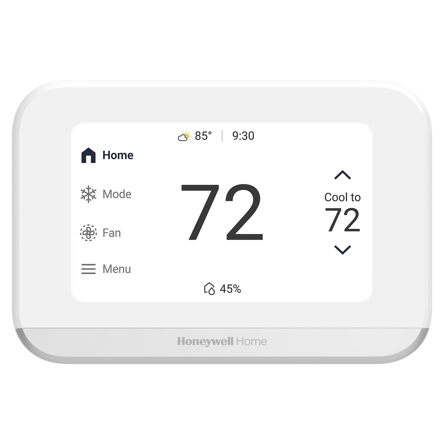 Honeywell Home X7S Smart Thermostat with Advanced Occupancy Sensing, Humidity Monitoring, and Customizable Touchscreen Display, White